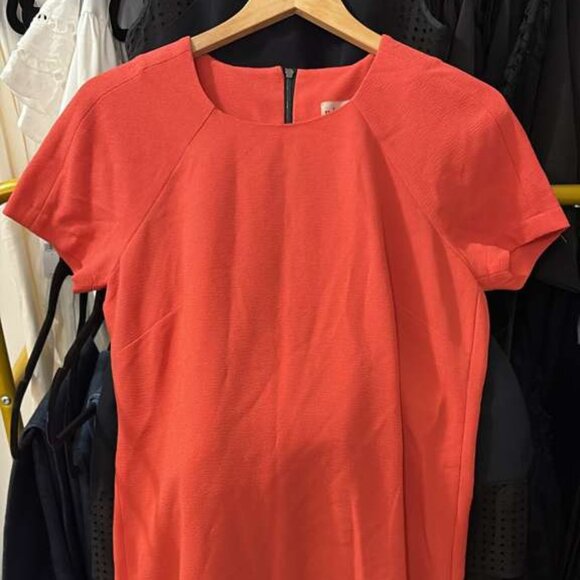 Philosophy Coral Textured Knit Sheath Dress - Size 4 - Work/Office - Picture 2 of 5